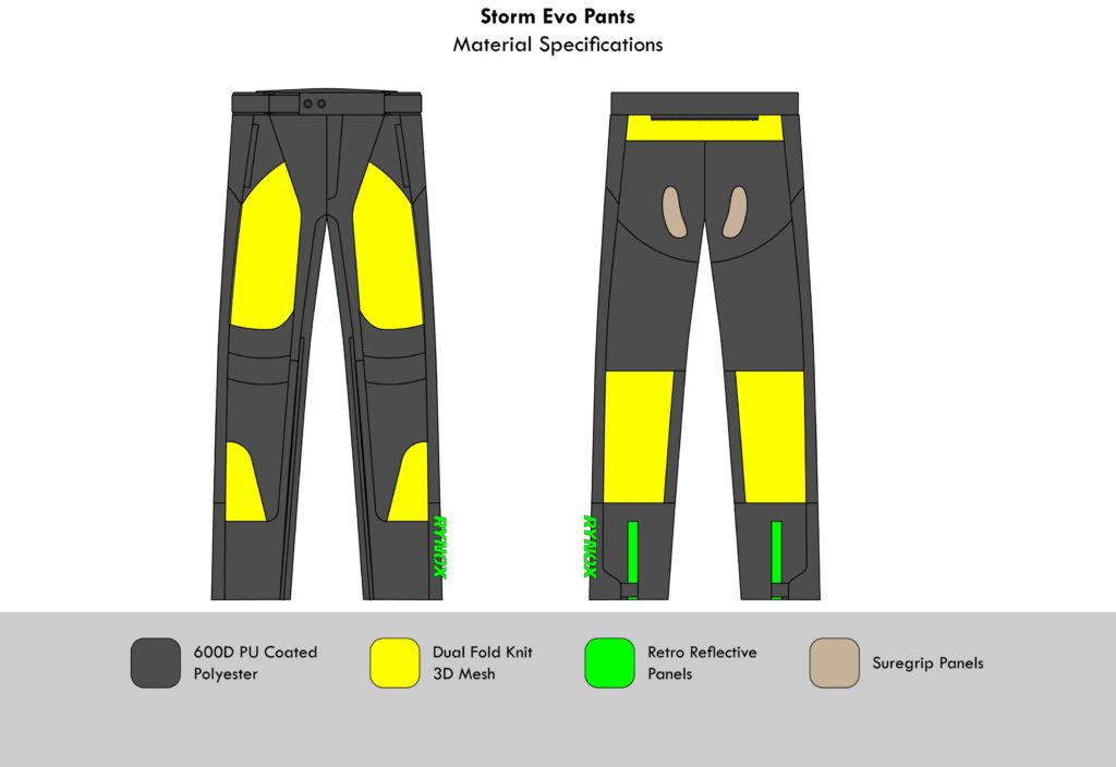 Rynox_Storm_Evo_Pants_Material_Specification